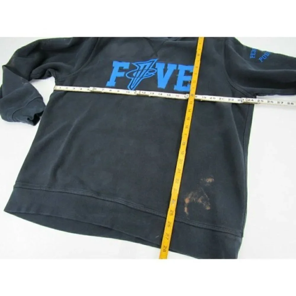 NIKE AIR Mens Five Penny's‎ Posite's Black Sweatshirt Pullover XL Sportswear NSW